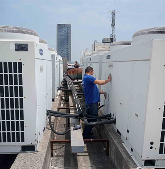 商洛市中央空调制热和不制冷系统维修方法